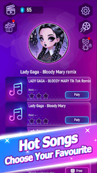 Image 0 for Wednesday Addams - Music …