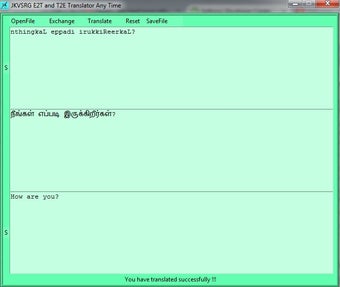 Immagine 0 per JKVSRG English and Tamil …