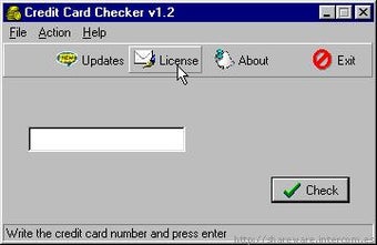 Credit Card Checker的第0张图片