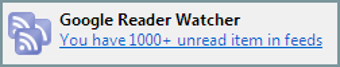 Obraz 0 dla Google Reader Watcher