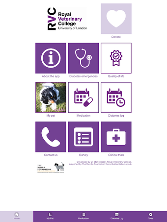Bild 0 für RVC Pet Diabetes App