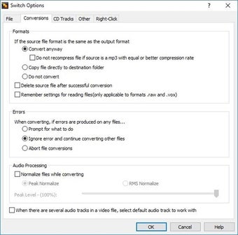 Imagen 2 para Switch Audio File Convert…