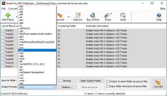 Switch Audio File Converter