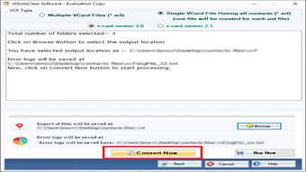 WholeClear OST to vCard C…の画像0
