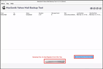 Immagine 1 per MacSonik Yahoo Mail Backu…
