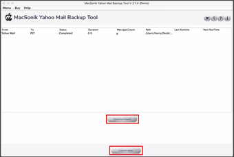 Immagine 2 per MacSonik Yahoo Mail Backu…