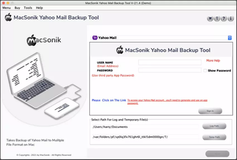 MacSonik Yahoo Mail Backu…の画像4