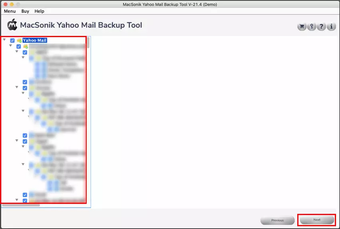 Immagine 4 per MacSonik Yahoo Mail Backu…