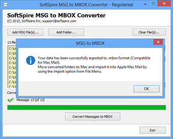 Image 0 pour MSG to MBOX Converter