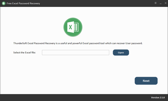 Free Excel Password Recovery