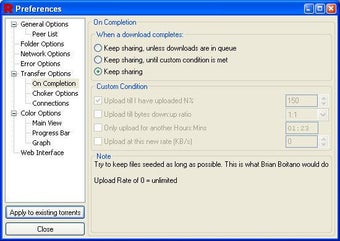 Image 0 for Rufus BitTorrent Client