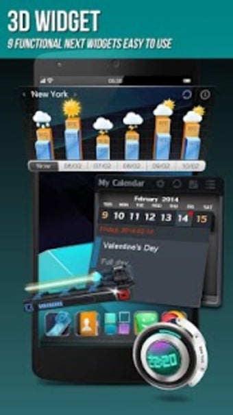 Next Launcher 3D Shell