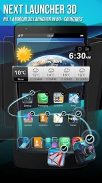 Bild 3 für Next Launcher 3D Shell