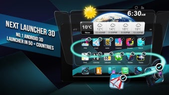 Obraz 1 dla Next Launcher 3D Shell