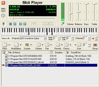 Soundfont Midi Player的第0张图片