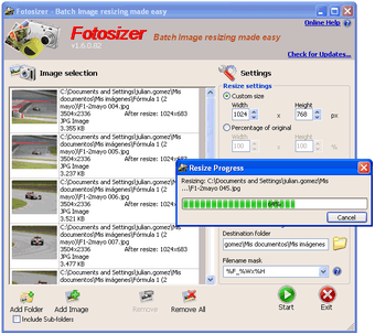 Immagine 0 per Fotosizer