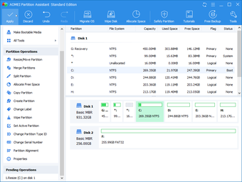 Image 0 for AOMEI Partition Assistant…