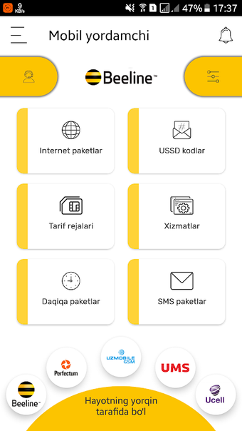 Imagen 0 para Mobil yordamchi. USSD kod…