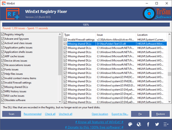 Obraz 0 dla WinExt Registry Fixer