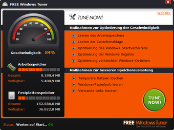 Image 0 for Free Windows Tuner