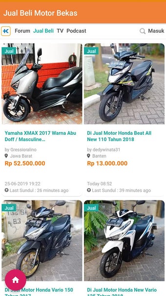 Immagine 0 per Jual Beli Motor Bekas Len…