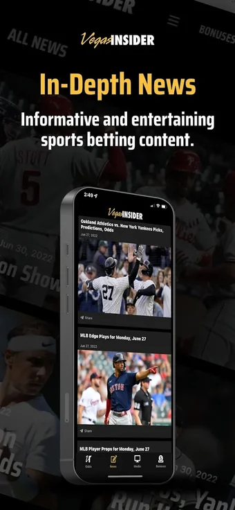 Immagine 0 per VegasInsider Sports Betti…
