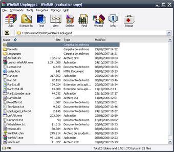Image 0 for WinRAR Unplugged