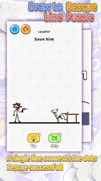 Bild 0 für Draw to Rescue: Line Puzz…