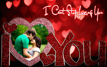 Love Photo Frame - Love Collage