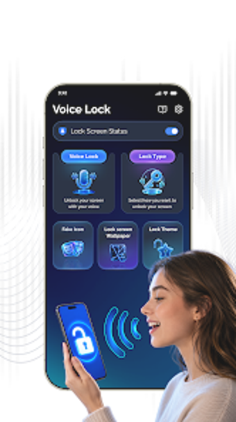 Bild 0 für AILock: Voice Screen  Unl…
