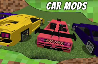 Cars for MCPE. Car Mods.