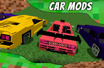 Image 0 for Cars for MCPE. Car Mods.