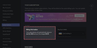 Imagen 0 para Discord Nitro