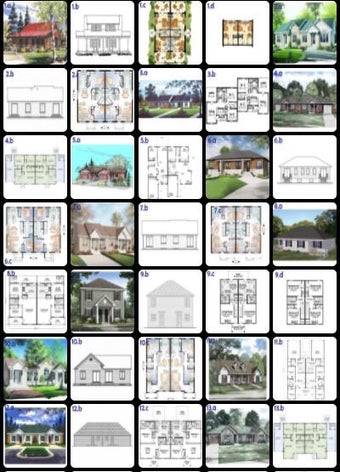 Immagine 0 per Multi Family Floor Plan