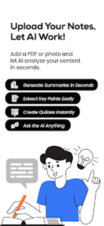 Image 0 pour Smart Notes: AI Summary Q…