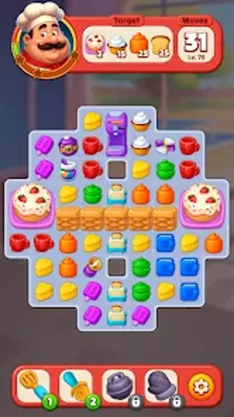 Bild 0 für Cooking Mania : Match 3 G…