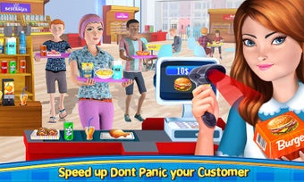 High School Cafe Cashier …的第0张图片
