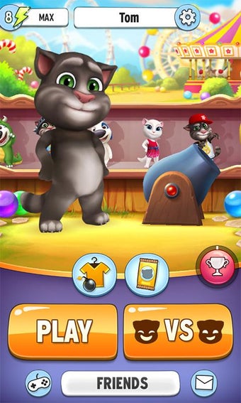 Imagen 4 para Talking Tom Bubble Shoote…