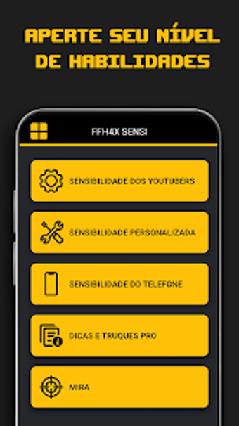 FFh4x - Sensibilidade Pro