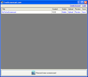 Imagen 1 para FreeScreenCast