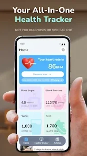 Image 0 pour HeartSense-HealthTracker