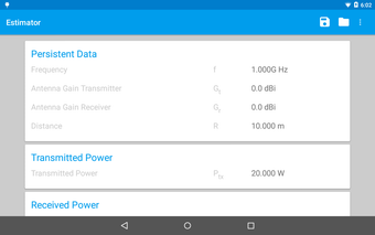 Field Strength Estimator