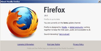 Mozilla Firefox Betaの画像2