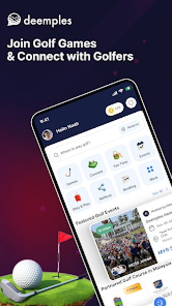Deemples - Find Golf Budd…の画像0
