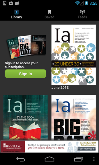 Immagine 0 per Internal Auditor Magazine