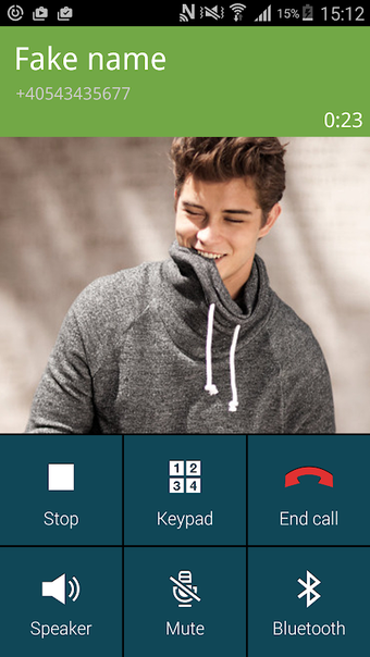 Create fake call (prank)の画像0