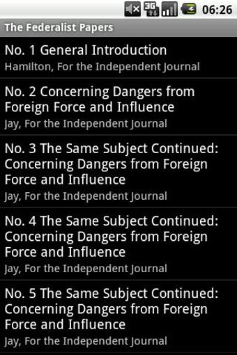 Image 0 for The Federalist Papers