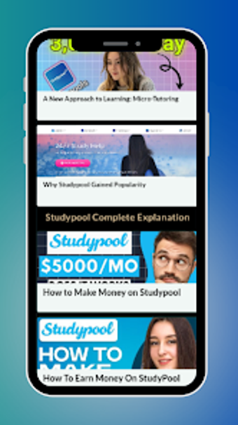 Image 0 pour Studypools Earn App Workf…