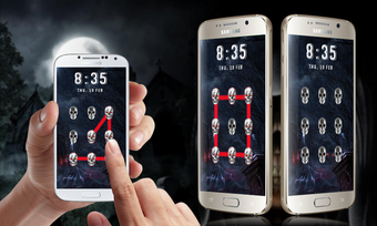 Immagine 0 per Skull Pattern Lock Screen