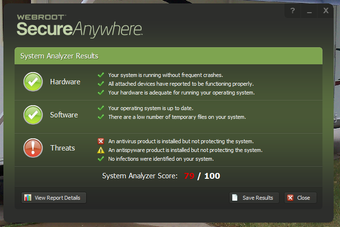 Immagine 2 per Webroot System Analyzer